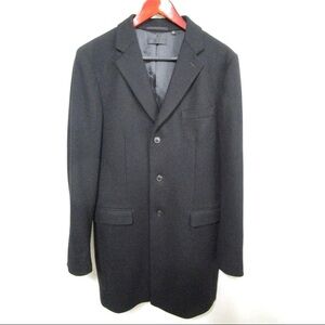 *SOLD* Uniqlo Mens Wool Blend Chester Overcoat